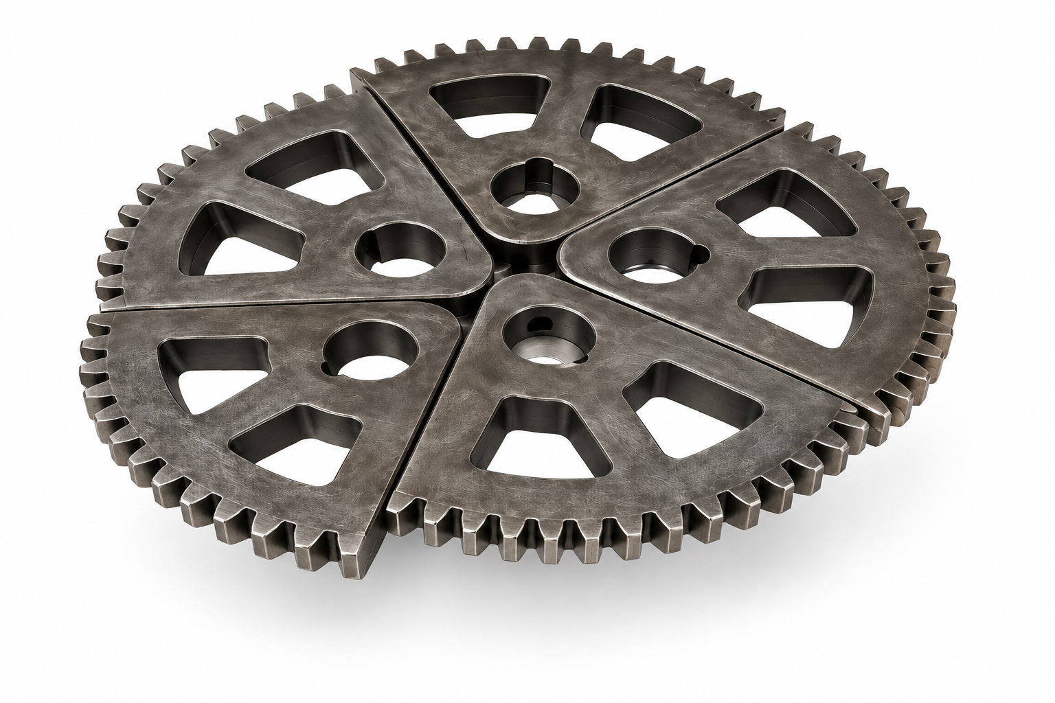 Couronne dentée segmentée – pièce de transmission industrielle