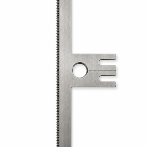 Lame dentée pour machine de conditionnement