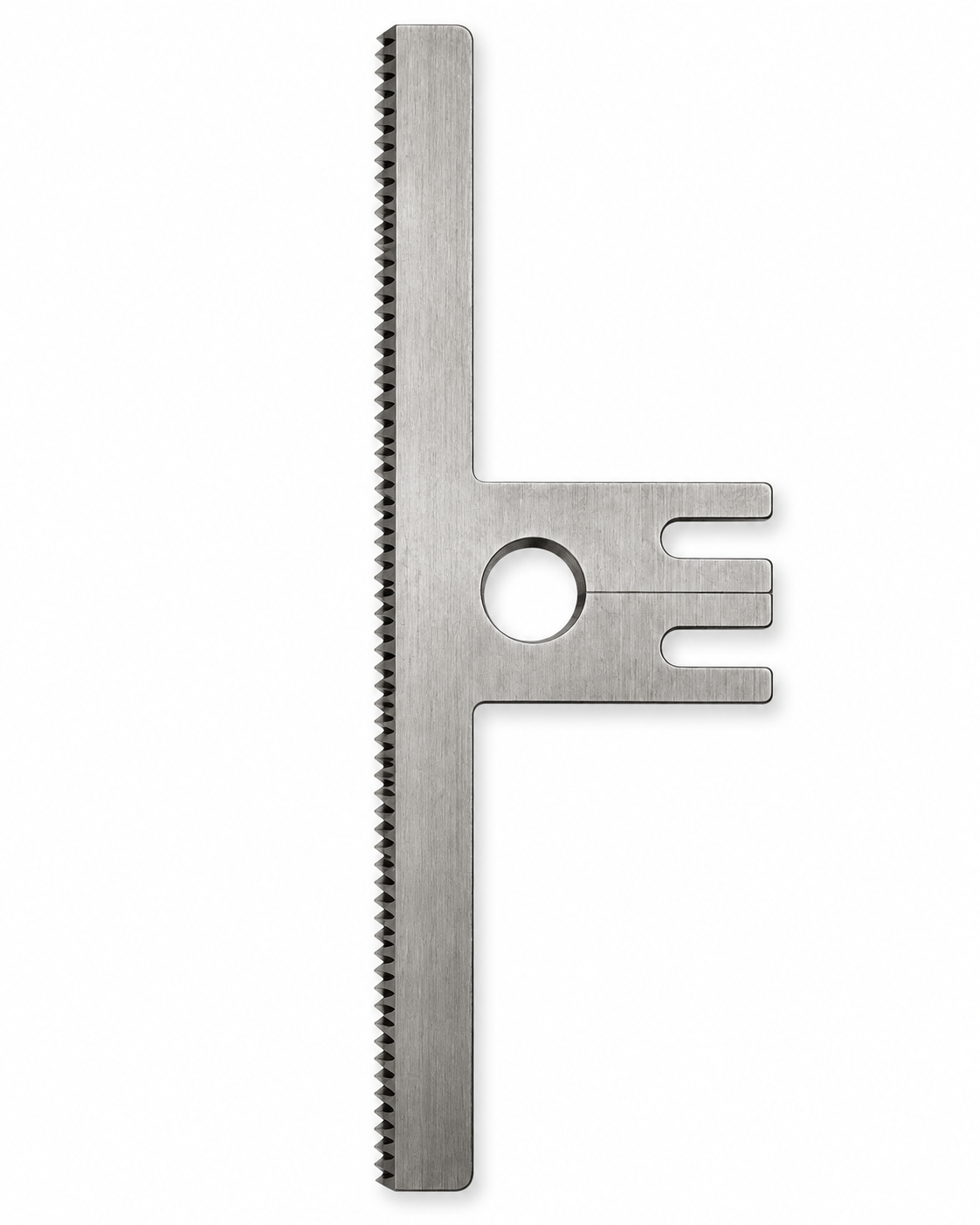 Lame dentée pour machine de conditionnement